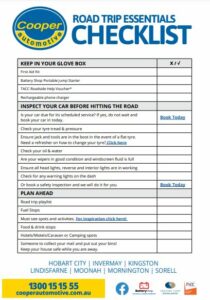 Road Trip Essentials Checklist image
